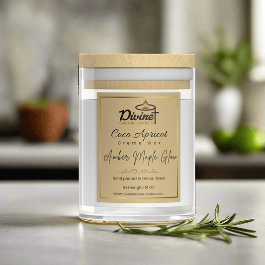 Amber Maple Glow - Divine Savour Candles